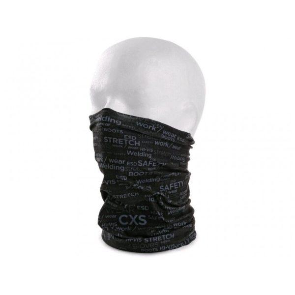 Multifunkčná šatka CXS DARREN - čierna - unisex - Image 5