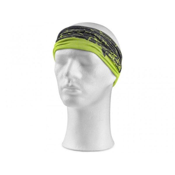 Multifunkčná šatka CXS LORY - čierna / žltá - unisex - Image 6