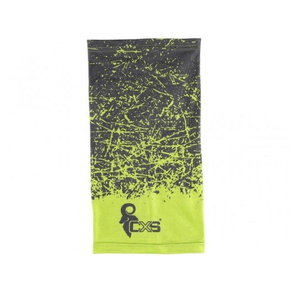 Multifunkčná šatka CXS LORY - čierna / žltá - unisex