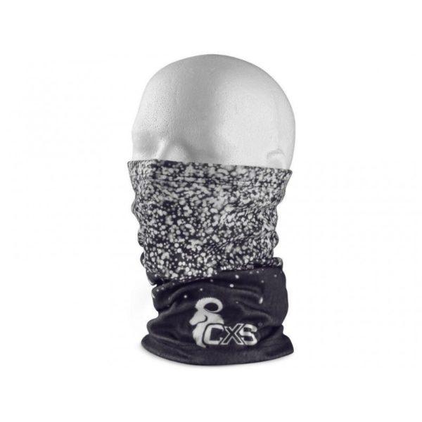 Zimná multifunkčná šatka CXS TOBY - čierna / biela - unisex - Image 4
