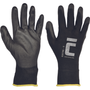 Pracovné rukavice CERVA BUNTING BLACK